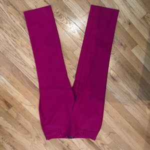 White House Black Market Pants - NWOT WHBM Pink Slim Ankle Side Zip Pant 4R White House Black Market Pants - NWOT WHBM Pink Slim Ankle Side Zip Pant 4R
